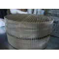 Columna de destilación estructurado embalaje malla de alambre hastelloy C276 embalaje malla